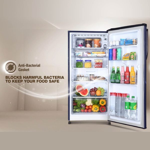 Kenstar REFKD202PTAS, 175L 2 Star Direct Cool Refrigerator, Stabilizer-free operation, 10 Years Warranty on Compressor, CEH-Aster