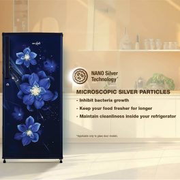 Kenstar REFKD202PTMI, 175L 2 Star Direct Cool Refrigerator, Stabilizer-free operation, 10 Years Warranty on Compressor, Mist Blue