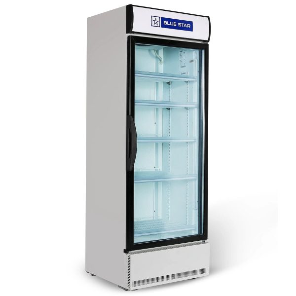 Blue Star SC650F, 595 Litres Direct Cool Single Door Refrigerator with Temperature Settings, White
