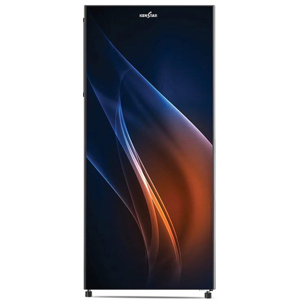 Kenstar REFKD224LTSL, 190L 4 Star Single Door-Direct Cool Refrigerator, Stabilizer-free operation, 10 Years Warranty on Compressor, Silk Glass