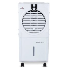 Kenstar TURBOCOOL NEO HC 45 GA WH, 45 Litre Desert Air Cooler with 3 Side HoneyComb Pads, Motorised Louvre Movement, Powerful Fan and Inverter Compatible, White