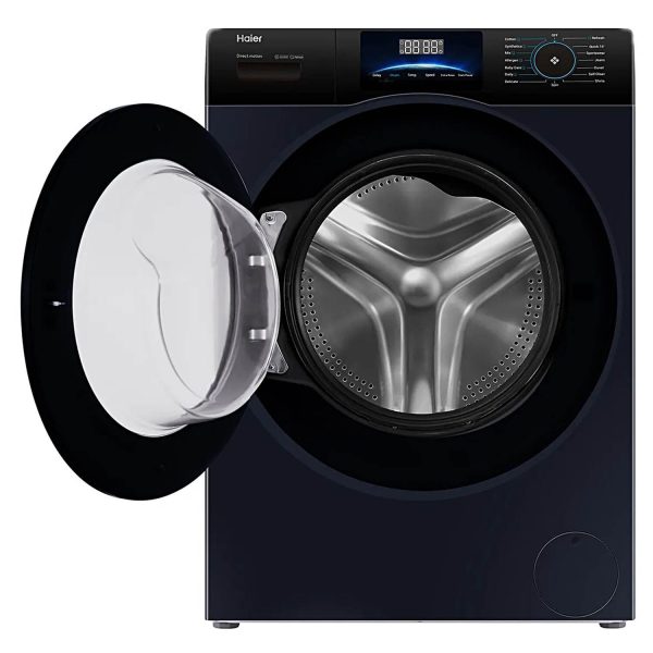 Haier HW90-DM14929EBKF, 9 kg Fully Automatic Front Load Washing Machine with In-built Heater, Black