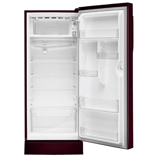 Haier HRD-2103PDG-P, 190 Litre 3 Star Direct Cool-Single Door With Base Drawer Refrigerator, One Hour Icing Technology and Stabilizer Free Operation, Daisy Glass