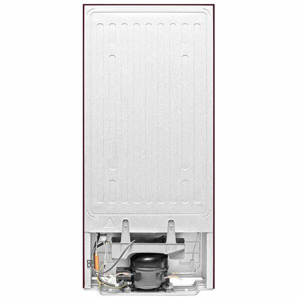Haier HRD-2103CRH-P, 190 Litre 3 Star Single Door Refrigerator with One Hour Icing Technology and Stabilizer Free Operation, Red Hilton