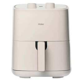 Haier HAF-M501L, 5L Air Fryer with 3 D Hot Circulation & 12 Rich Recipes, Ivory