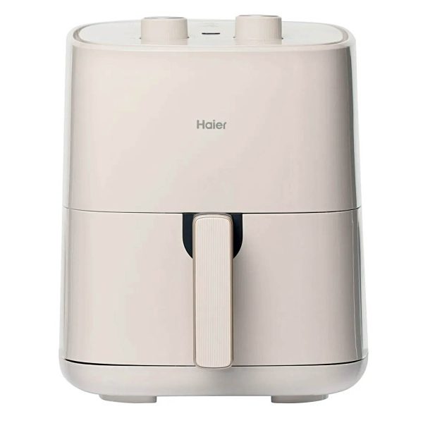 Haier HAF-M501L, 5L Air Fryer with 3 D Hot Circulation & 12 Rich Recipes, Ivory