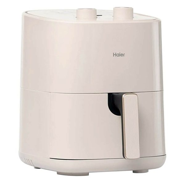 Haier HAF-M501L, 5L Air Fryer with 3 D Hot Circulation & 12 Rich Recipes, Ivory
