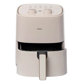 Haier HAF-M501L, 5L Air Fryer with 3 D Hot Circulation & 12 Rich Recipes, Ivory