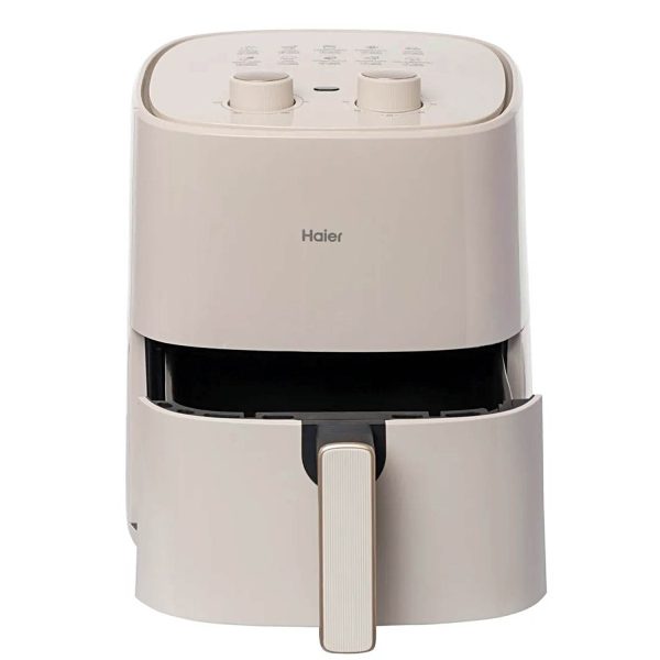 Haier HAF-M501L, 5L Air Fryer with 3 D Hot Circulation & 12 Rich Recipes, Ivory