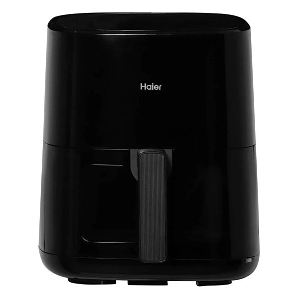 Haier HAF-D502B, 5L Air Fryer with 3 D Hot Circulation & 12 Rich Recipes, Black