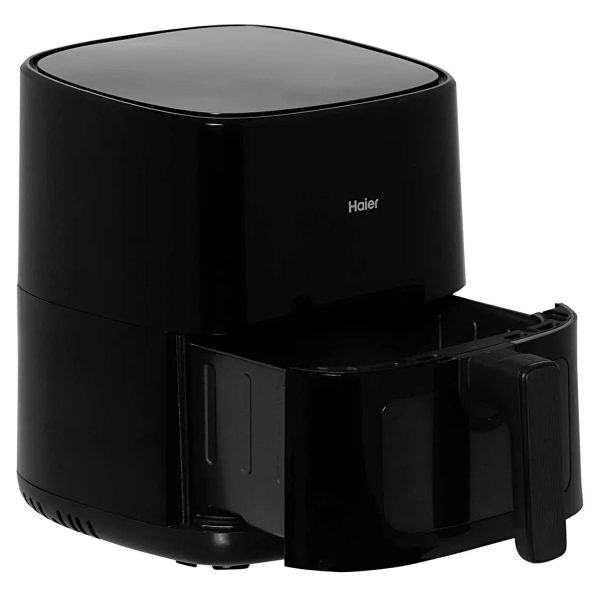 Haier HAF-D502B, 5L Air Fryer with 3 D Hot Circulation & 12 Rich Recipes, Black