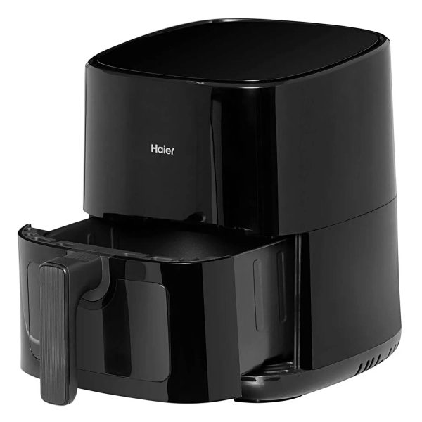 Haier HAF-D502B, 5L Air Fryer with 3 D Hot Circulation & 12 Rich Recipes, Black