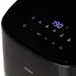 Haier HAF-D502B, 5L Air Fryer with 3 D Hot Circulation & 12 Rich Recipes, Black
