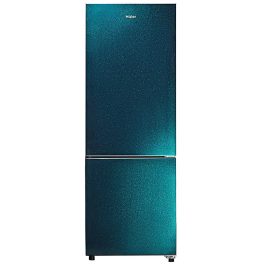 HAIER HRB-2872BSB-P, 237 Litres 2 Star, Frost Free Bottom Mount Refrigerator with 8-in-1 Convertible, Sparkle Blue