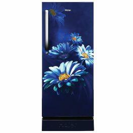 Haier HRD-2103PMH-P, 190 Litre 3 Star Single Door With Base Drawer Refrigerator, One Hour Icing Technology and Stabilizer Free Operation, Red Hilton
