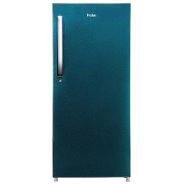 Haier HRD-2103BSB, 190 Litre 3 Star Direct Cool-Single Door Refrigerator with One Hour Icing Technology and Stabilizer Free Operation, Sparkle Blue