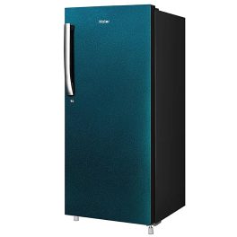 Haier HRD-2103BSB, 190 Litre 3 Star Direct Cool-Single Door Refrigerator with One Hour Icing Technology and Stabilizer Free Operation, Sparkle Blue