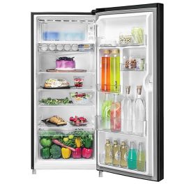 Haier HRD-2103BSB, 190 Litre 3 Star Direct Cool-Single Door Refrigerator with One Hour Icing Technology and Stabilizer Free Operation, Sparkle Blue