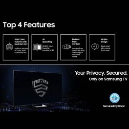 Samsung U8100, 43 inch (108 cm) 4K Ultra HD Smart LED TV, Crystal Processor, 4K Upscaling, Eco Sensor, Black