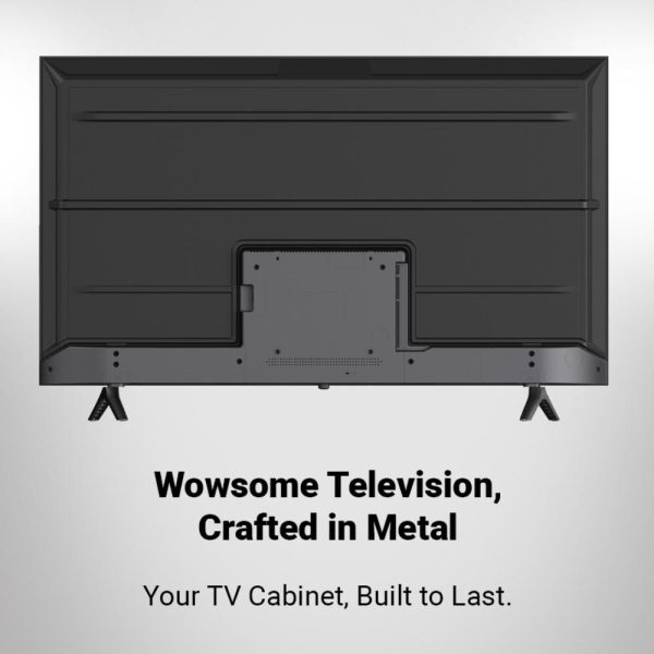 AKAI AL100GQU-SFWS, 4K Google TV with Bezel Less Display and Built in Chromecast, Black