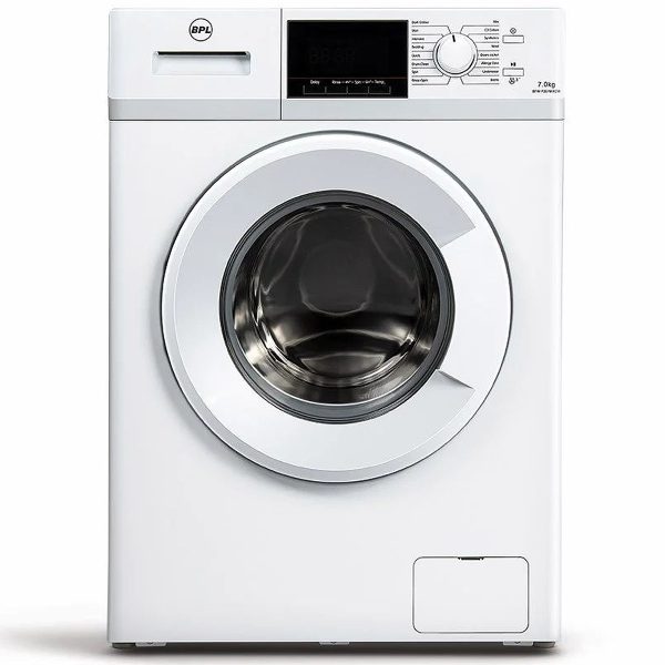 BPL BFW-7001MXCW, 7 Kg Front Loading Fully Automatic Washing Machine with Promax Inverter Motor, GermKill Mode, Crimson White