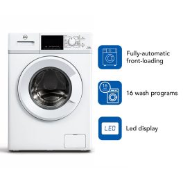 BPL BFW-7001MXCW, 7 Kg Front Loading Fully Automatic Washing Machine with Promax Inverter Motor, GermKill Mode, Crimson White