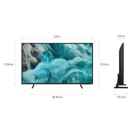 SAMSUNG QA55Q7FAAQLXL, 138 cm (55 inch) 4K Ultra HD QLED Smart Tizen TV with Alexa & Google Assistant, Black