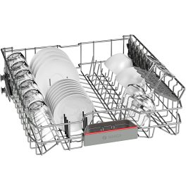 Bosch SMS6IKW01I, 14 Place Dishwasher with Wi-Fi, Steam, Dosage Assist and Rackmatic, White