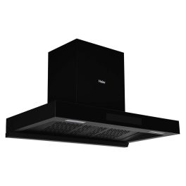 Haier 60cm 1350 m3/hr High Suction AutoClean Kitchen Chimney(HIH-T60HM-V,2+6 Years Warranty on Motor & Rotor,Touch+Gesture Control,Black)