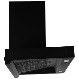 Haier 60cm 1350 m3/hr High Suction AutoClean Kitchen Chimney(HIH-T60HM-V,2+6 Years Warranty on Motor & Rotor,Touch+Gesture Control,Black)