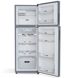 Whirlpool IFPRO INV CNV 278, 235L 2 Star Intellifresh Pro 10 in 1 Convertible Frost Free Double-Door Refrigerator, 10 Years Warranty on Compressor, STEEL ONYX
