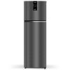 Whirlpool IFPRO INV CNV 278, 235L 2 Star Intellifresh Pro 10 in 1 Convertible Frost Free Double-Door Refrigerator, 10 Years Warranty on Compressor, STEEL ONYX