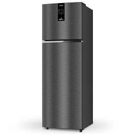 Whirlpool IFPRO INV CNV 278, 235L 2 Star Intellifresh Pro 10 in 1 Convertible Frost Free Double-Door Refrigerator, 10 Years Warranty on Compressor, STEEL ONYX