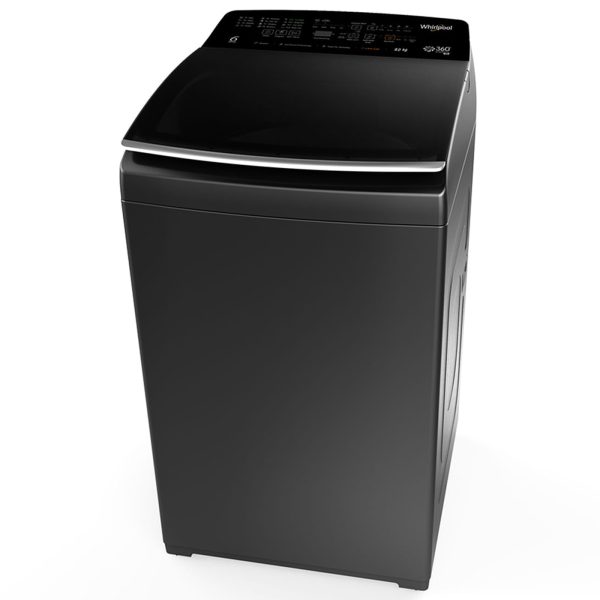 Whirlpool 360BWPROH8, 8 KG 5 Star Fully Automatic Top Load Washing Machine | In-Built Heater | Soft Closing Lid | Hard Water Wash (360° BloomWash Pro, Graphite)