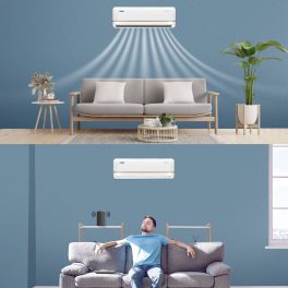 BlueStar IE312PNU, 1 Ton 3 Star Inverter Split AC with 5-in-1 Convertible, 4 Way Swing and I-Self Clean Technology, White