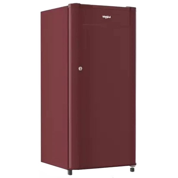 Whirlpool 200 Genius CLS, 185 Litre 1 Star Single Door Refrigerator with Stabilizer Free Operation and Toughened Glass Shelve, Wine