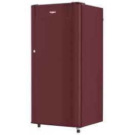 Whirlpool 200 Genius CLS, 185 Litre 1 Star Single Door Refrigerator with Stabilizer Free Operation and Toughened Glass Shelve, Wine
