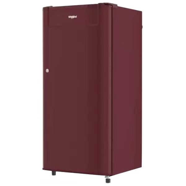 Whirlpool 200 Genius CLS, 185 Litre 1 Star Single Door Refrigerator with Stabilizer Free Operation and Toughened Glass Shelve, Wine