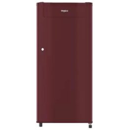 Whirlpool 200 Genius CLS, 185 Litre 1 Star Single Door Refrigerator with Stabilizer Free Operation and Toughened Glass Shelve, Wine