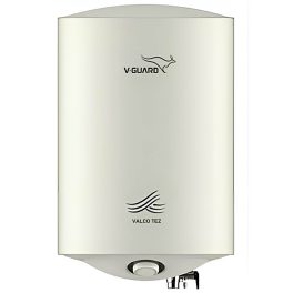 V-Guard Valco Tez, 6 Litre Storage Water Heater with Anti Corrosion Tank Coating, 8 Bar Pressure and 5 Star Rating, White
