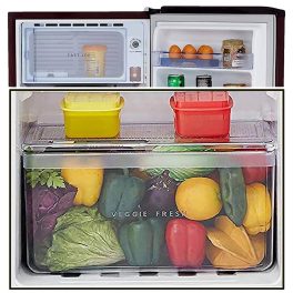 Whirlpool 200 Genius CLS, 185 Litre 1 Star Single Door Refrigerator with Stabilizer Free Operation and Toughened Glass Shelve, Wine