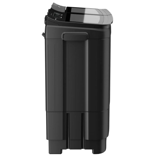 Bosch WJG803S0IN, 8KG Semi-Automatic Washing Machine with Glass Lid and Soft Close Door, Grey