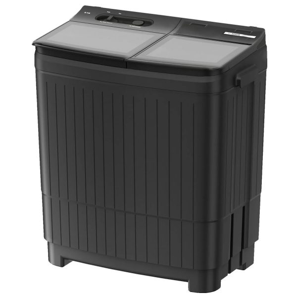 Bosch WJG803S0IN, 8KG Semi-Automatic Washing Machine with Glass Lid and Soft Close Door, Grey