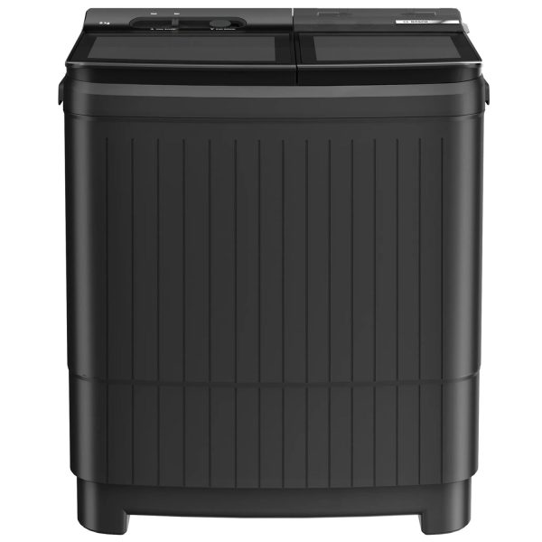 Bosch WJG803S0IN, 8KG Semi-Automatic Washing Machine with Glass Lid and Soft Close Door, Grey