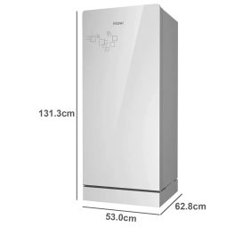 Haier HRD-2103PMG-P 190 Litres 3 Star Direct Cool Refrigerator (Mirror Glass)