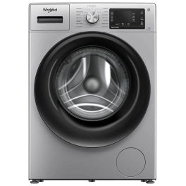 Whirlpool XO8014BYS, Xpert Care 8 kg 1400 RPM 5 Star Inverter Fully-Automatic Front Load Washing Machine with Ozone Air Refresh Technology & Built-in-Heater and Steam Wash, Majestic Silver