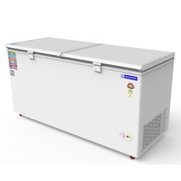 Bluestar CF5-575NEYW, 515 Litre Double Door Convertible Deep Freezer with 5-Star Rating and Frosted Inner Lid, White