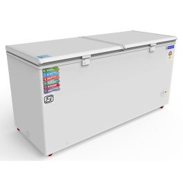 Bluestar CF5-575NEYW, 515 Litre Double Door Convertible Deep Freezer with 5-Star Rating and Frosted Inner Lid, White