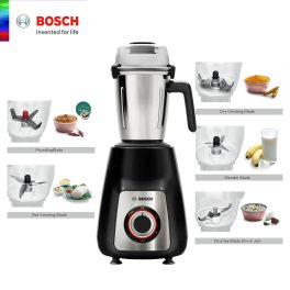 BOSCH MG6415A1KI TrueMixx Series 6, 750 W Juicer Mixer Grinder 5 Jars Black, Silver