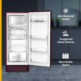 Whirlpool 236 L 4 Star Inverter Direct-Cool Single Door Refrigerator (Auto-Defrost, Intellisense Inverter, 260 IMPRO PLUS ROY 4S WINE Breeze-Z)